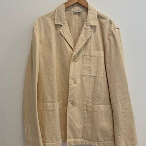 Dries Van Noten Men's 100% Cotton Workwear Jacket Size 48